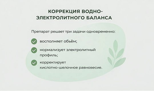 Инфографика Задачи препарата